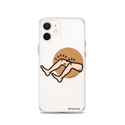 "Off Your Feet" Clear Case for iPhone®