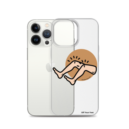 "Off Your Feet" Clear Case for iPhone®